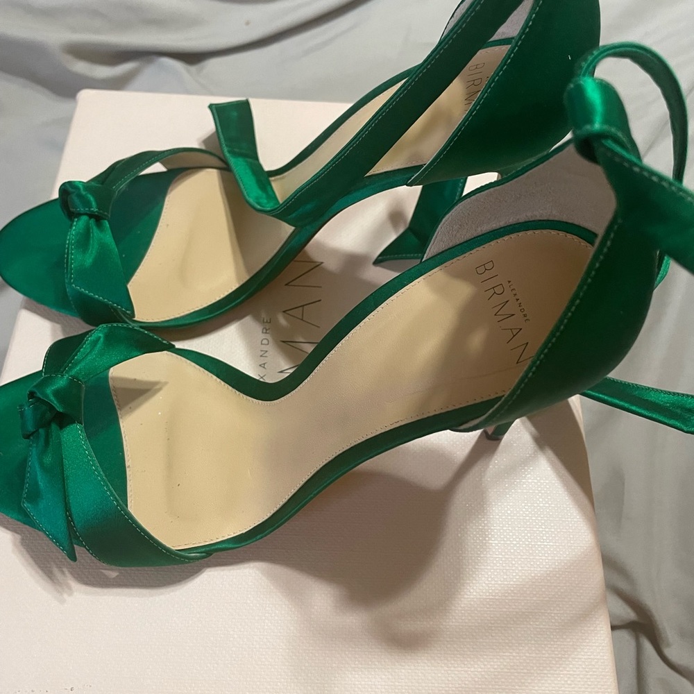 Preowned Alexandre Birman Clarita Green